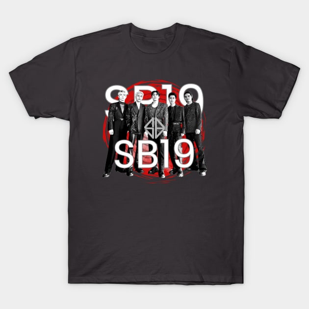 SB19_Round Fest_Indo (Red) T-Shirt by RedInkLab